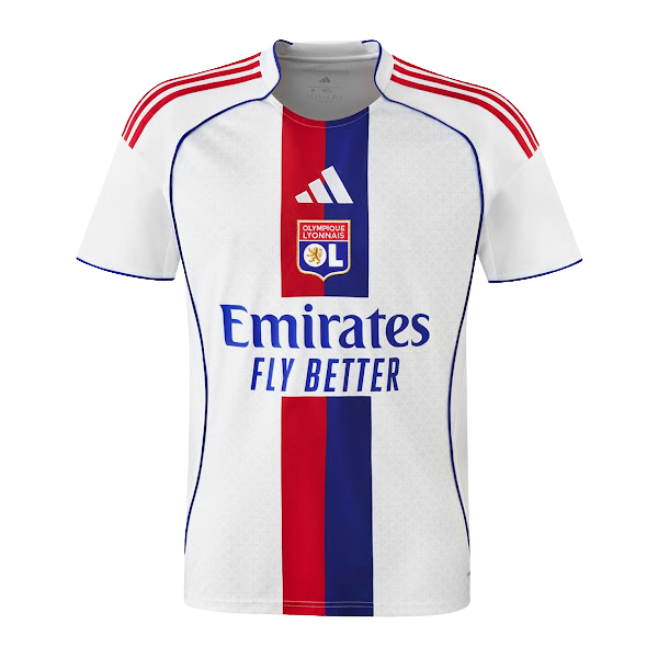maillot domicile Lyon