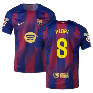 MAILLOTS BARCA PEDRI (Dom, Ext, Thi)